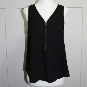 Papaya Black Top